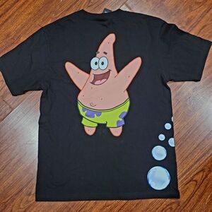 Black T-Shirt with Patrick